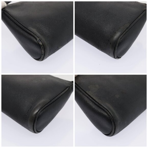 FENDI Shoulder Bag Leather Navy Auth 80189 - Picture 16 of 16